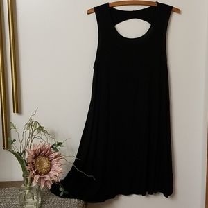 American Eagle ballet back sleeveless swing dress